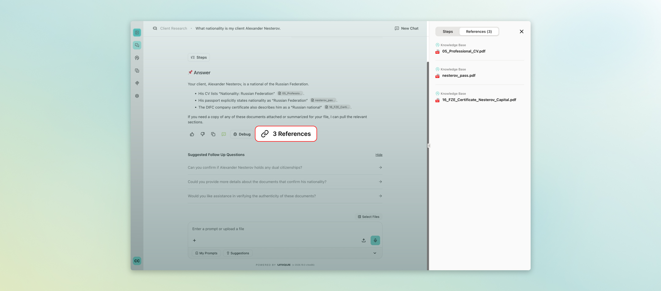 April 26 - Uploaded Files tab