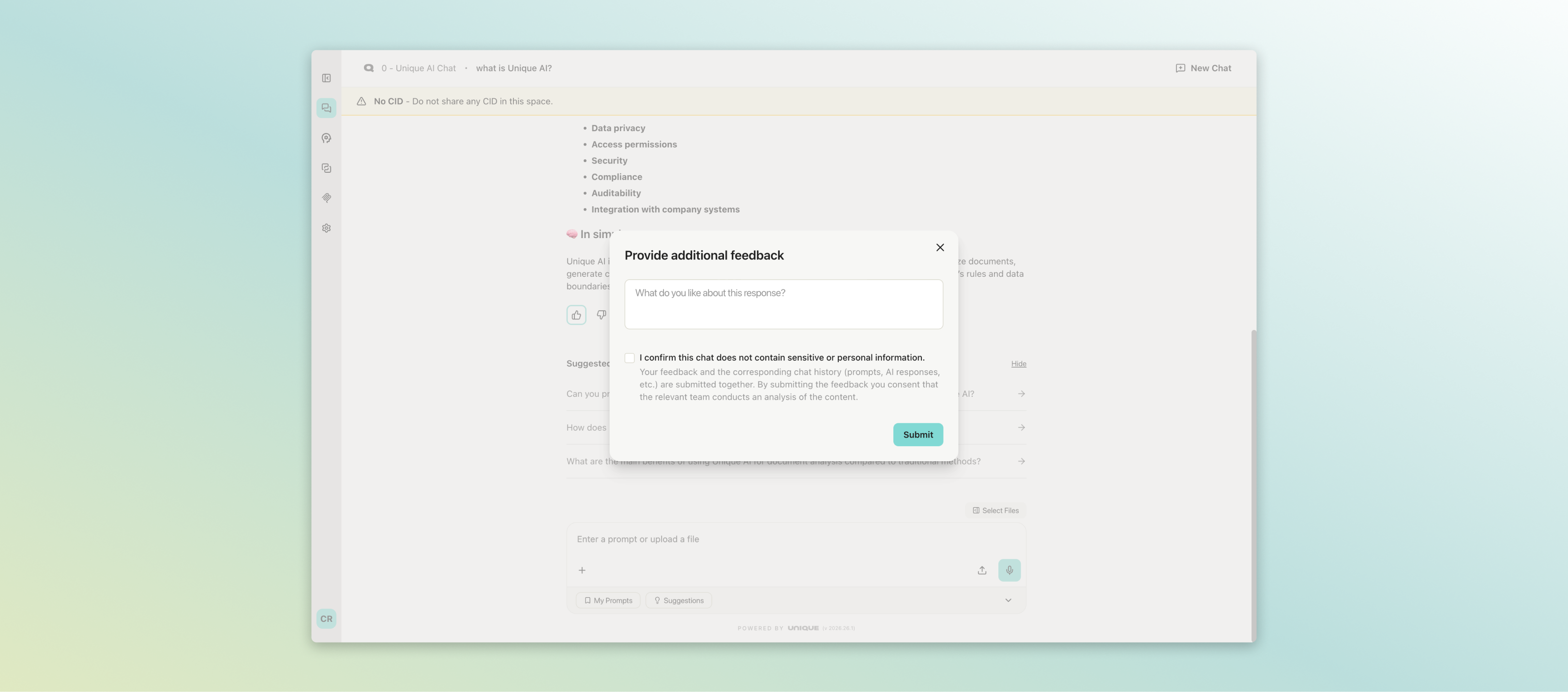 June 26 - Feedback