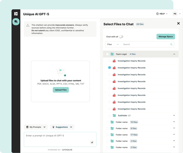 Select Files to Chat (3)