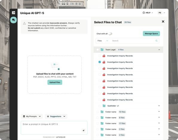 Select Files to Chat (4)