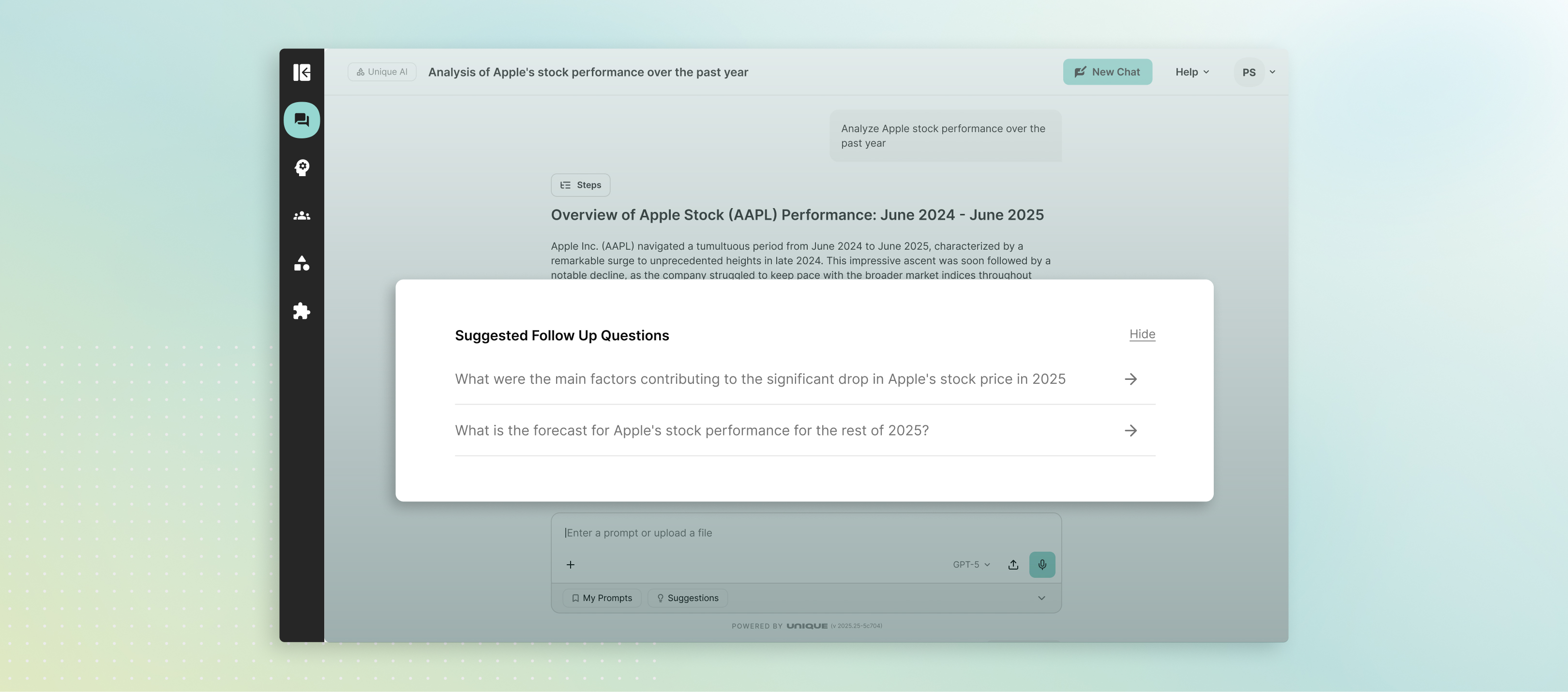 follow-up suggestions