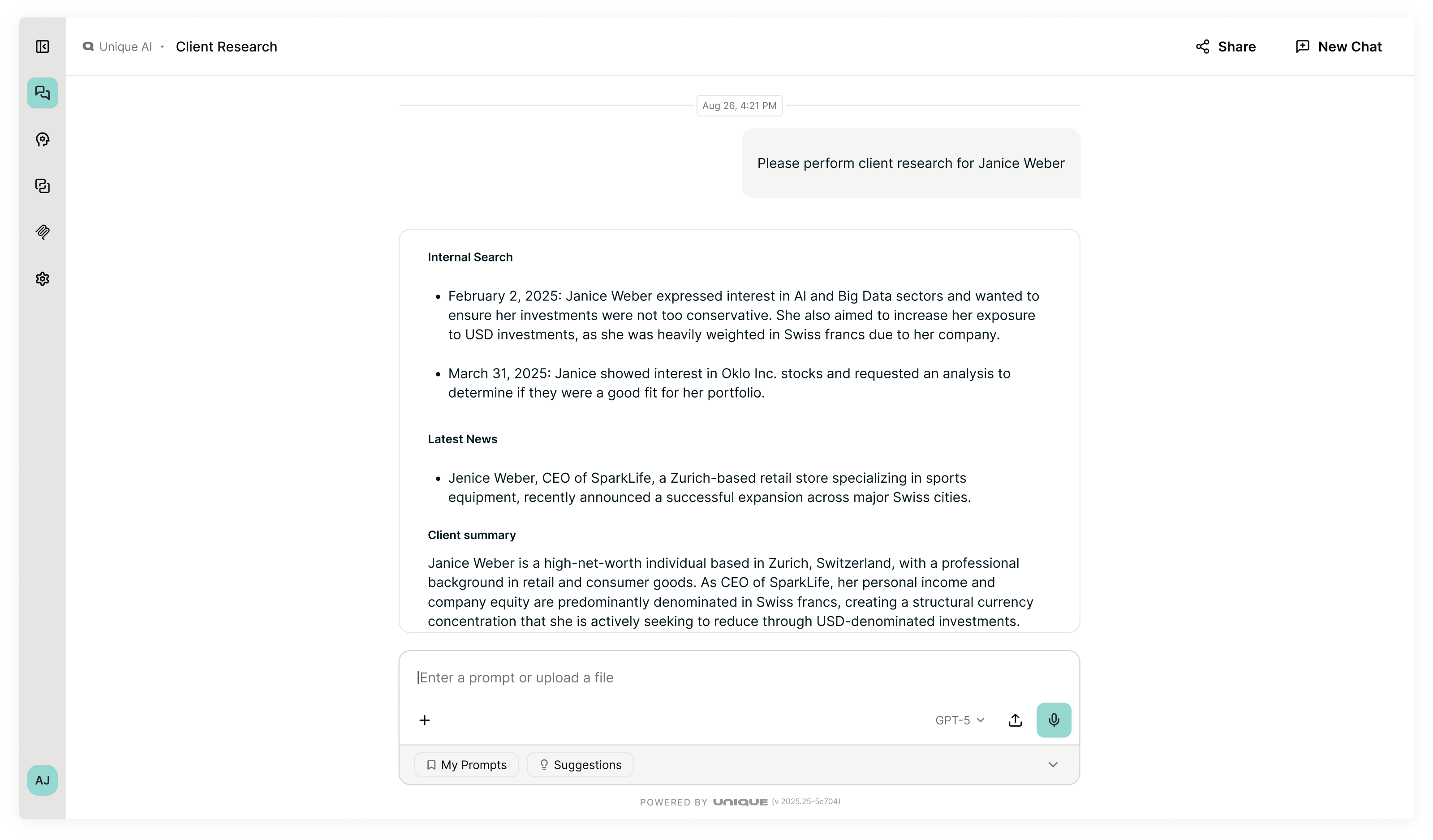 KYC - Client Research