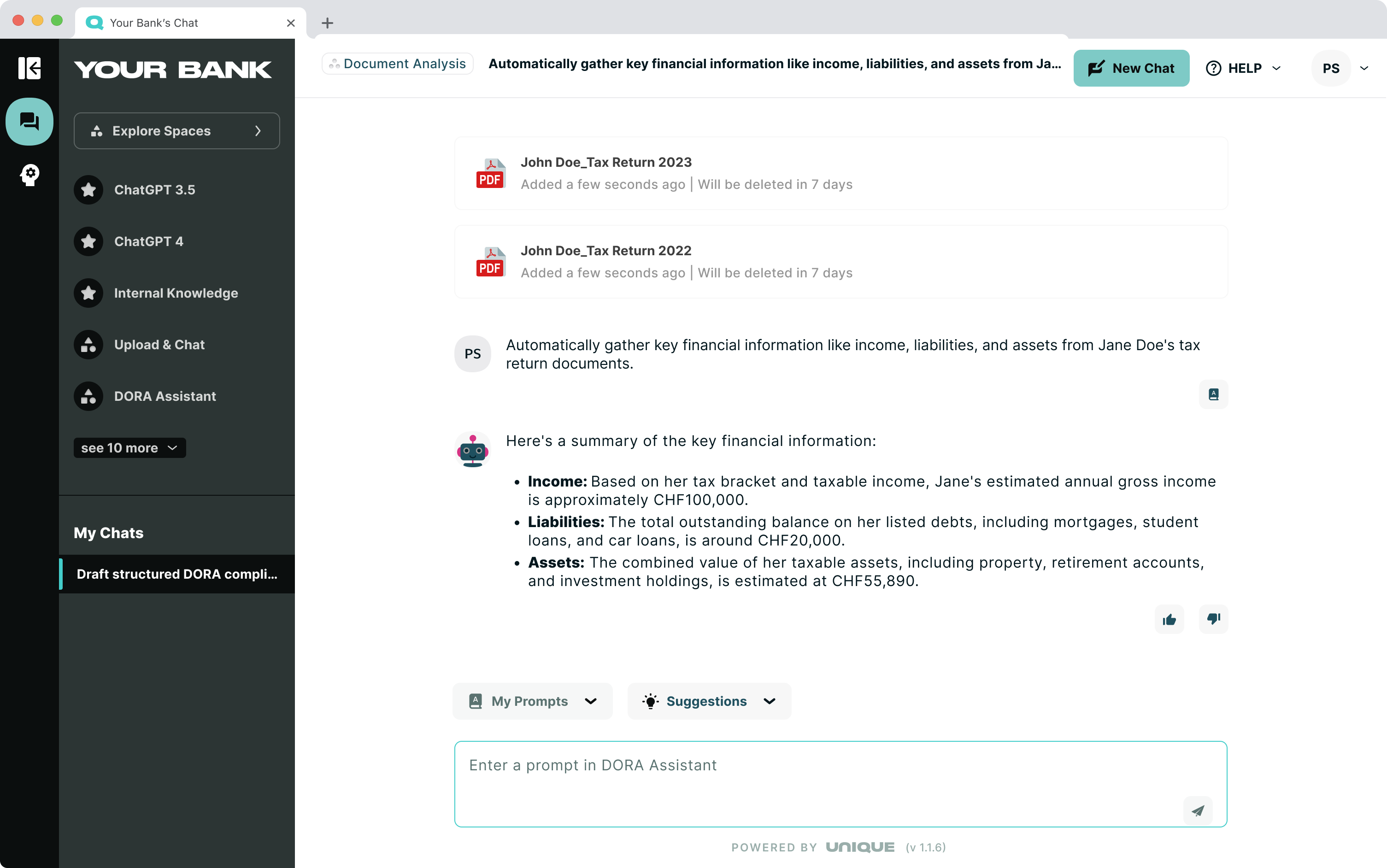 Document Analysis Agent